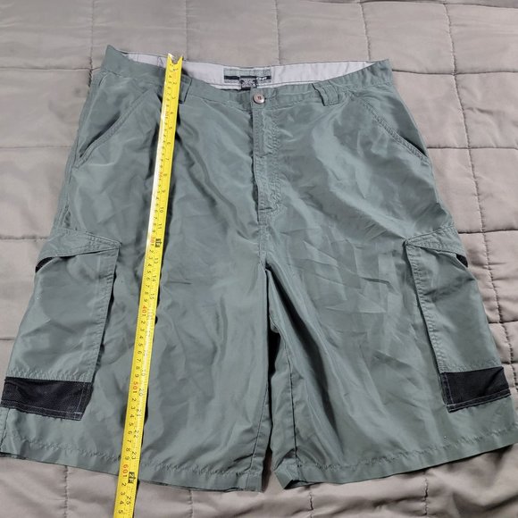 Gotcha Mens 36 Gray Hybrid Shorts Casual Athletic Outdoors Swimming Lightweight - Picture 8 of 9